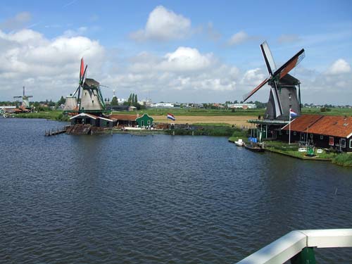 The windmills Zaanse Schans